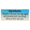 Coconut Secret - Organic Raw Aminos - Coconut - Case of 12 - 8 Fl oz.