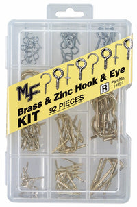 Midwest Fastener 14991 Hook & Eye Assortment Kit