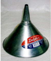 Funnel, Wire Rim, Galvanized, 7-3/4-In.