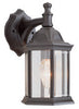 Bel Air Lighting Cumberland Black Switch Incandescent Wall Lantern