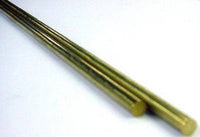 K&S 5/32 in. Dia. x 36 in. L Brass Rod 1 pk (Pack of 5)