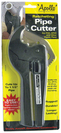 Apollo Ratcheting PVC Pipe Cutter Black 1 pk