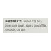 Gluten Freeda Instant Oatmeal - Apple - Case of 8 - 10.5 oz.