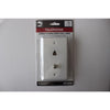 Black Point Products Phone and Video Jack Wall-Mount