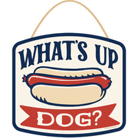 Open Road Brands What's Up Dog Wall Art Metal 1 pk (Pack of 4)