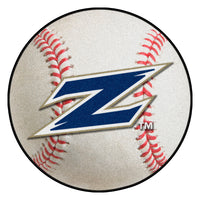 University of Akron Baseball Rug - 27in. Diameter