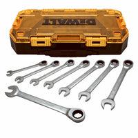 8-Pc. Metric Ratcheting Combination Wrench Set