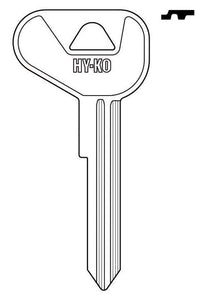 Hy-Ko Automotive Key Blank Single sided For For Volkswagen (Pack of 10)