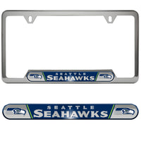 NFL - Seattle Seahawks Embossed License Plate Frame