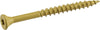 Wood & Deck Screws, Star Drive, Tan, #8 x 1.25-In., 75-Pk.