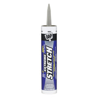 DAP Extreme Stretch Gray Acrylic Urethane All Purpose Elastomeric Sealant 10.1 oz (Pack of 12)