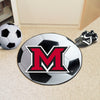 Miami University (OH) Soccer Ball Rug - 27in. Diameter