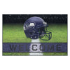 NFL - Seattle Seahawks Rubber Door Mat - 18in. x 30in.