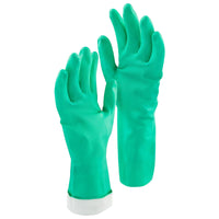 Libman 1319 Large Turquoise Heavy Duty Latex-Free Nitrile Gloves