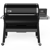 Weber  SmokeFire EX6  Wood Pellet  Grill  Black