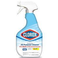 Clorox Lemon  Cleaner and Disinfectant 32 oz 1 pk (Pack of 9)