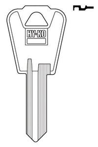 Hy-Ko Home House/Office Key Blank NH1 Single sided For National Locks (Pack of 10)