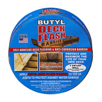 Butyl Deck Flash Barrier, 1-5/8-In. x 50-Ft. Roll