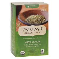 Numi Tea Mate Lemon Rainforest Green Tea - 18 Bags