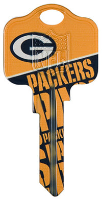 KW1 Packers Team Key (Pack of 5)