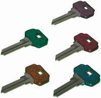 Ilco Nickel/ Brass Jewel Adams Rite Key Blank (Pack of 5)