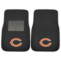 NFL - Chicago Bears Embroidered Car Mat Set - 2 Pieces