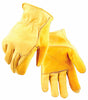 Golden Stag XL Cowhide Leather Iron Fencer Gold Gloves