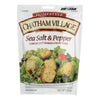 Chatham Village Croutons Sea Salt & Pepper Large Cut  - Case of 12 - 5 OZ