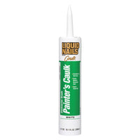 Liquid Nails White Vinyl Acrylic Painter's Caulk 10 oz (Pack of 12)