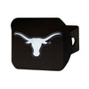 University of Texas Black Metal Hitch Cover