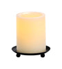 Inglow Butter Cream Vanilla Scent Pillar Candle 4 in. H (Pack of 6)