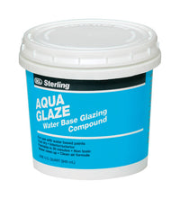 Sterling Aqua Glaze Flat White Glazing Compound 1 qt