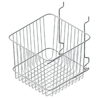 Southern Imperial 8 in. H X 12 in. W X 12 in. L Galvanized Black Grid System Basket Display 1 pk (Pack of 6)