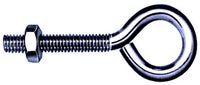 Hindley 40808 1/4 X 6 Zinc Plated Eye Bolt With Nut (Pack of 20)