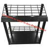 VULCAN INDUSTRIES  23.13 in. H x 12.38 in. W x 19.38 in. L Black  Level  Display Rack  Metal