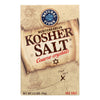 Natural Tides Mediterranean Kosher Salt - Coarse Crystals - Case of 6 - 2.2