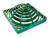 NDS  9 in. Green  Polyolefin  Atrium  Grate