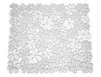 Interdesign Sink Mat Blumz 11" X 12" Clear