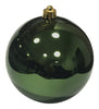 Celebrations  Green  Shatterproof  Ornament (Pack of 12)