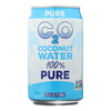 C2O - Pure Coconut Water Pure Coconut Water - Case of 24 - 10.5 fl oz