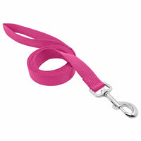 Pet Expert Nylon Dog Leash, Pink, 1-In. x 6-Ft. (Pack of 3)