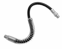 Grease Gun Flex Hose With Spring Guard, 12-In.