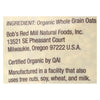 Bob's Red Mill - Oats - Organic Quick Cooking Rolled Oats - Whole Grain - Case of 4 - 32 oz.