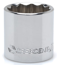 Crescent Cds42n 3/8 Drive 12mm 12 Pt Chrome Metric Socket