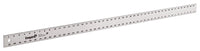 Empire 48 in. L X 2 in. W Aluminum Heavy-Duty Straight-Edge Ruler SAE