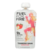 Fuel For Fire Strawberry Banana Smoothie, Strawberry Banana - Case of 12 - 4.5 OZ