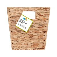 Honey Can Do Banana Leaf 10-1/2 in. H x 10-1/2 in. W x 10-1/2 in. L Brown/Natural Woven Basket (Pack of 3)