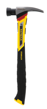 Stanley  FatMax  14 oz. Nailing Hammer  Forged Steel Head Steel Handle  14-1/4 in. L