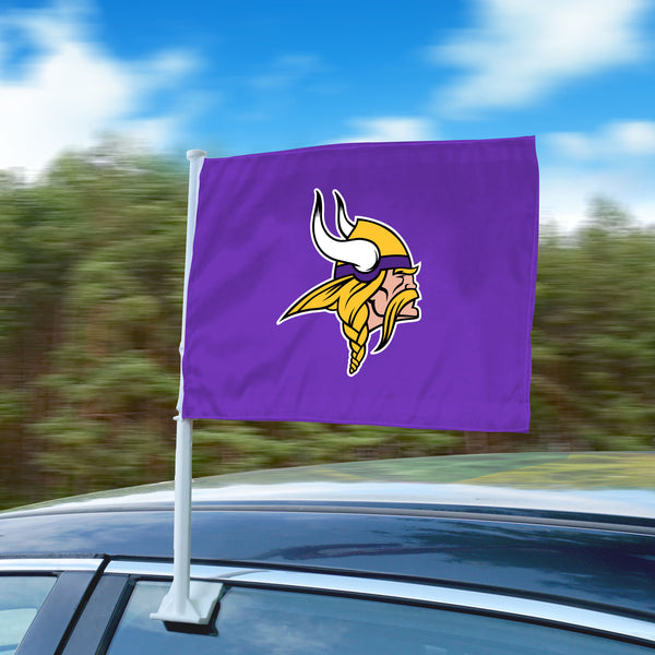 FANMATS Minnesota Vikings 1-1/2-ft x 2-1/2-ft Purple Rectangular