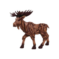 Sinomart  Moose  Christmas Decoration  Brown  Resin  1 pk